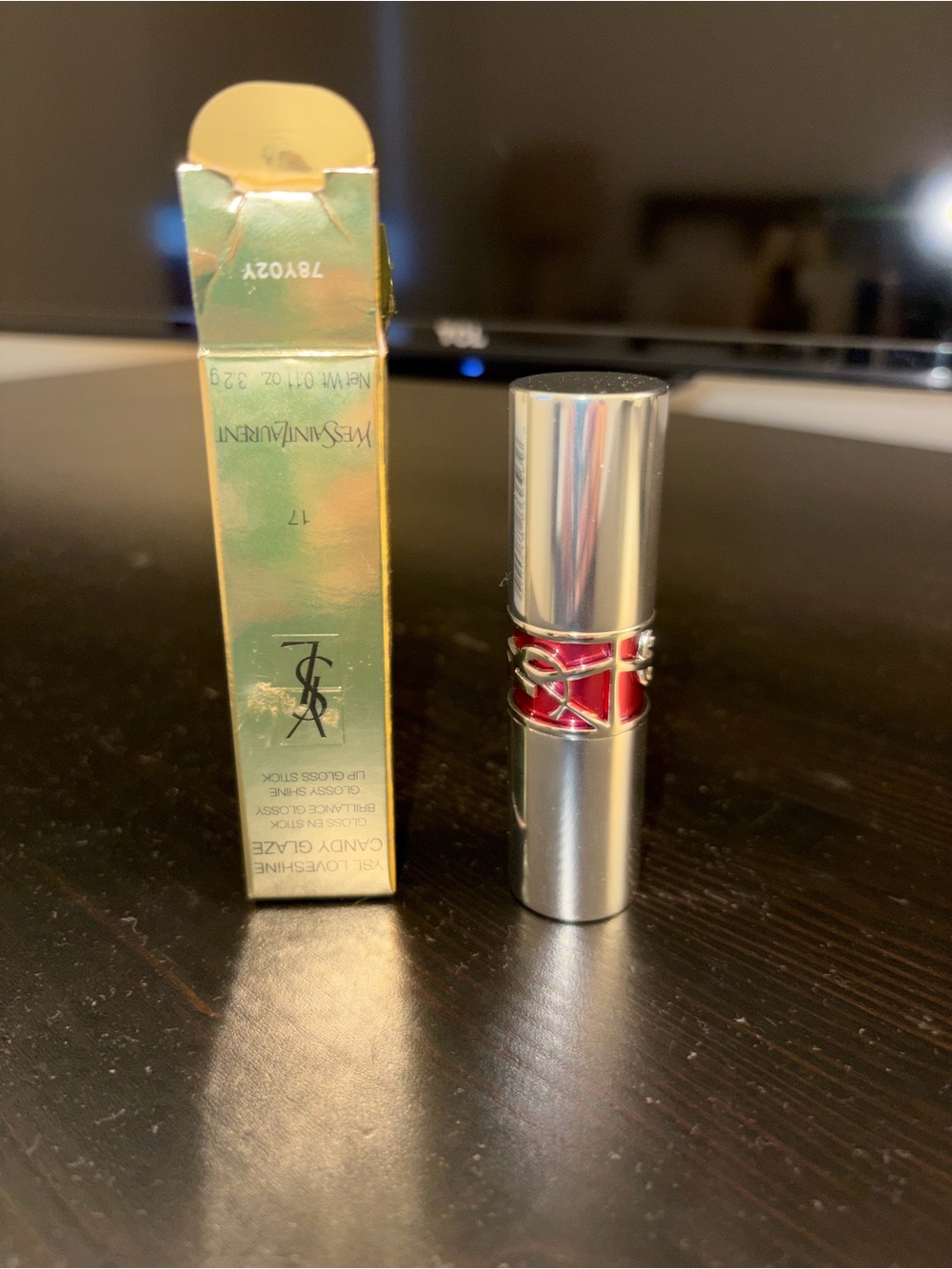 Yves Saint Laurent Mini Lipstick in Bright Cherry Red